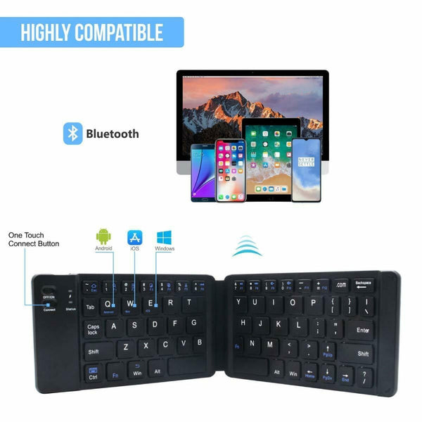 TECPHILE - B018 Foldable Wireless Keyboard (Demo Unit) - 3