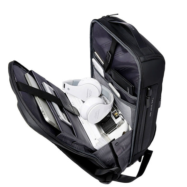 BANGE - 7216 Plus Travel Backpack with Antitheft Lock & Charging Port - 7