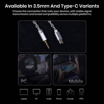 Compatibility icons for PC, mobile, and other devices