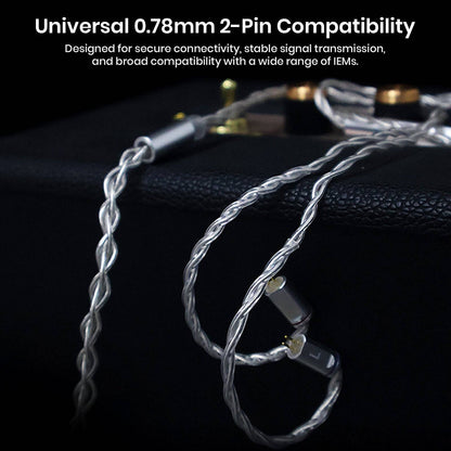Universal 2-pin 0.78mm connector for IEMs