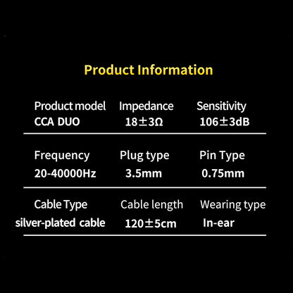 CCA - Duo In-Ear Monitor