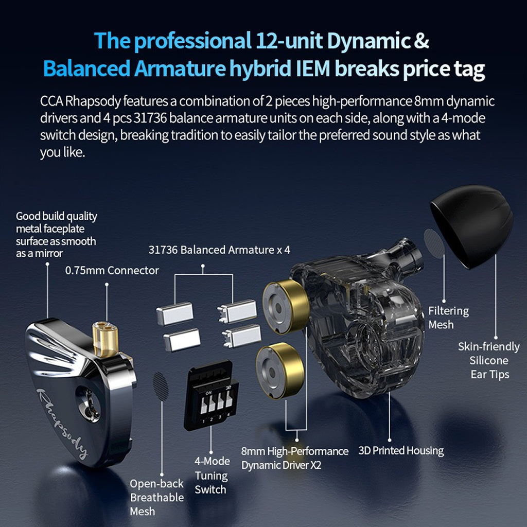 CCA Rhapsody IEM | Concept Kart