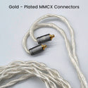 JUZEAR - Limpid OFC Silver Plated Upgrade Cable for IEM - 16