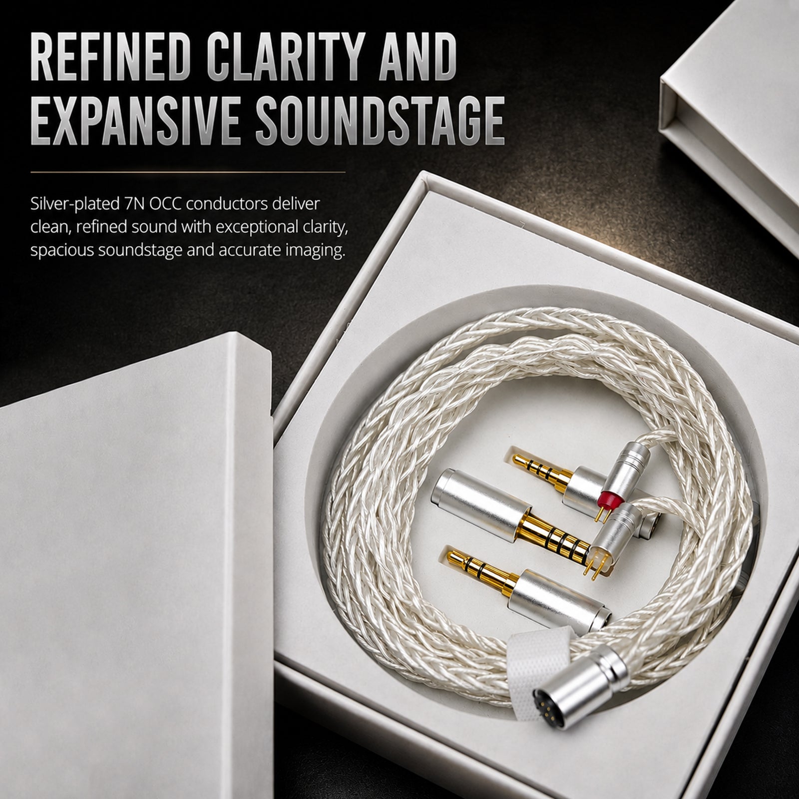 Divinus - ARUM EUN 7N OCC Silver-Plated 8-Core IEM Upgrade Cable