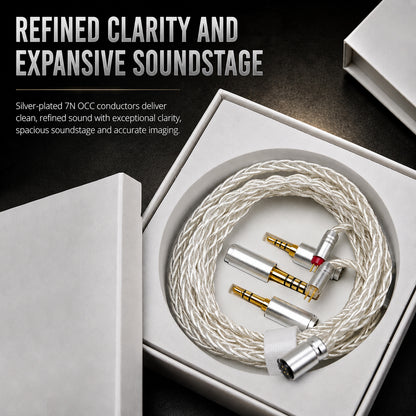Divinus - ARUM EUN 7N OCC Silver-Plated 8-Core IEM Upgrade Cable