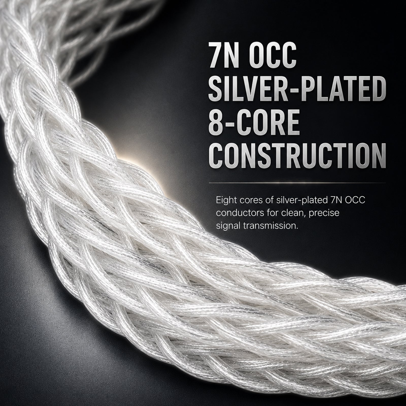 Divinus - ARUM EUN 7N OCC Silver-Plated 8-Core IEM Upgrade Cable