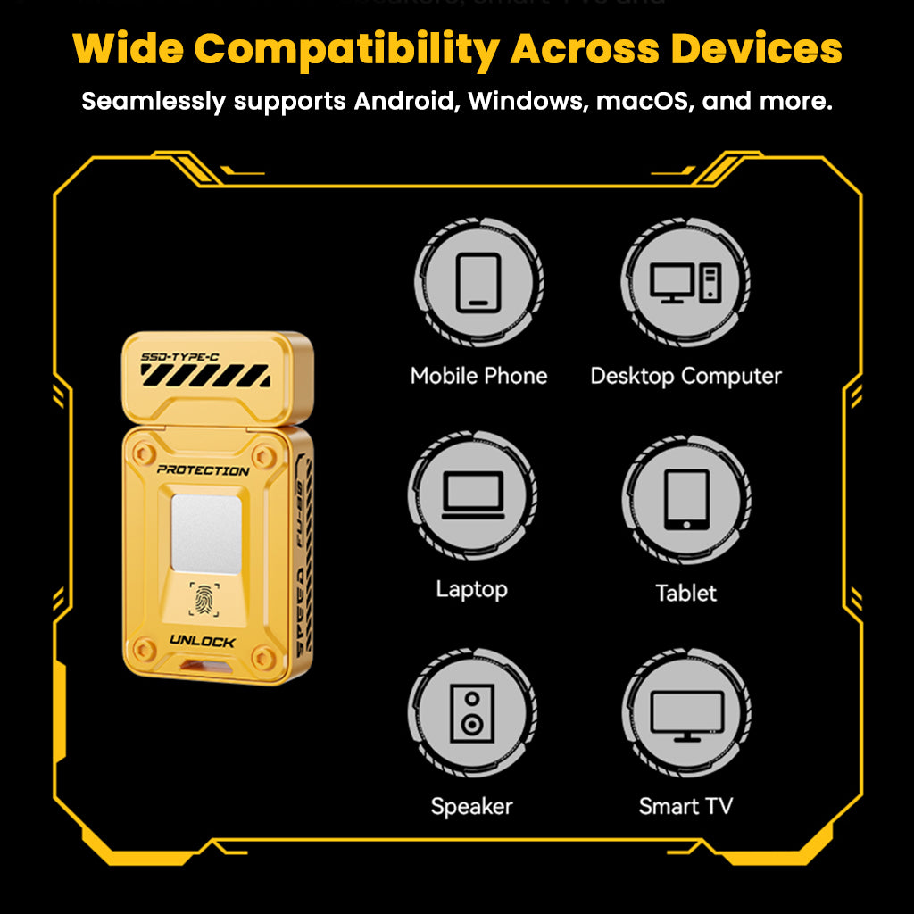 EAGET FU80 USB Flash Drive supports Android, Windows, macOS, and more for wide device compatibility and seamless use.