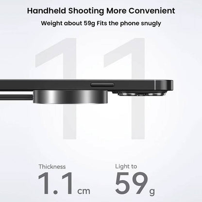 EAGET SE880 SSD Enclosure weighs 59g and is 1.1cm thick, offering a slim and lightweight design for mobile use.