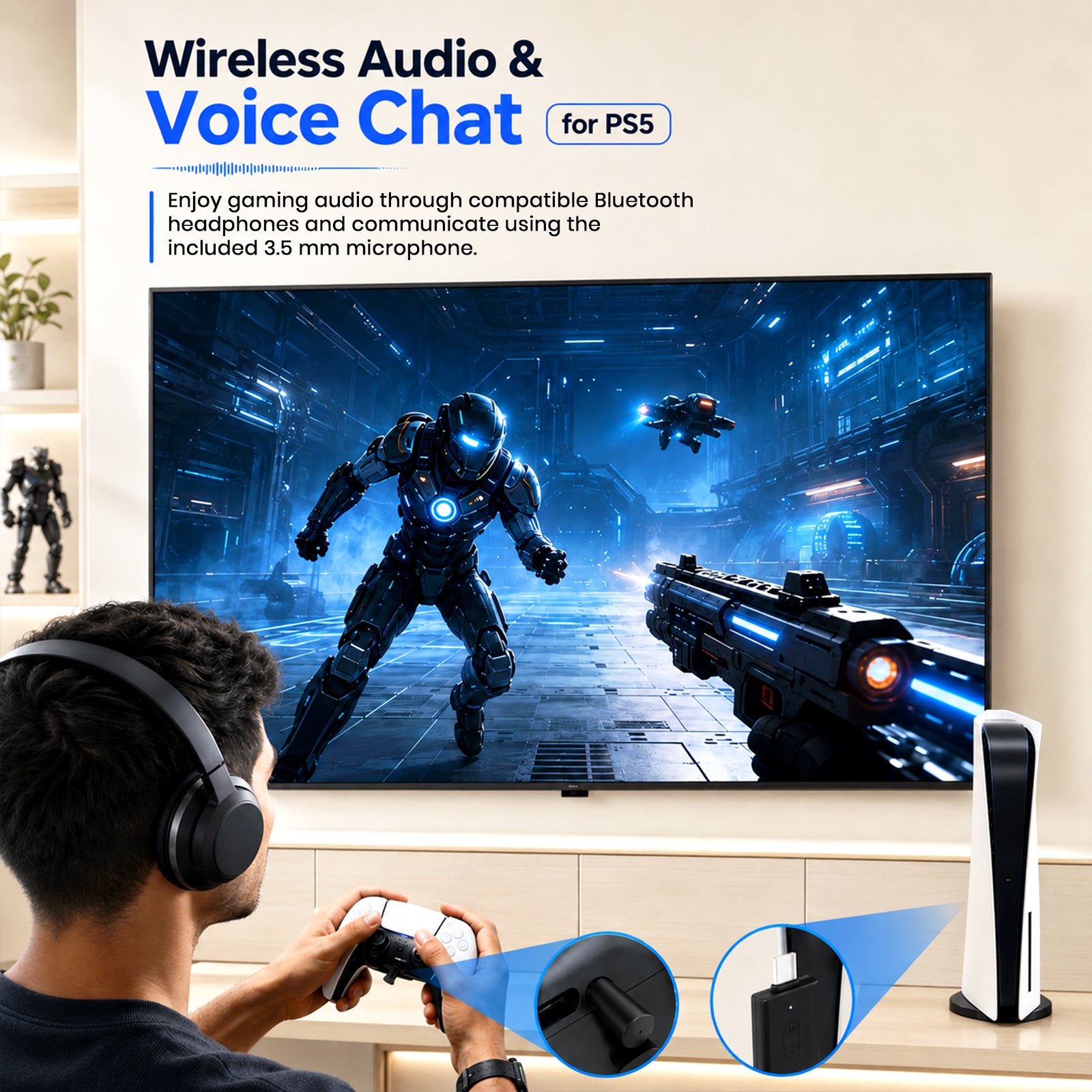 EPPFUN – AK3040 TOPEST Bluetooth 6.0 USB-C Audio Transmitter