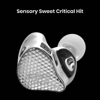 EarAcoustic VSA-V1 IEM delivers a sensory-rich audio experience with a sleek, reflective housing and dynamic driver clarity.