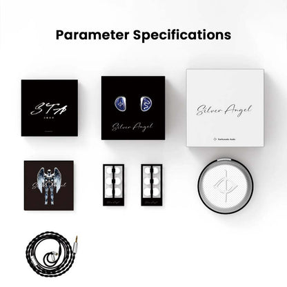 EarAcoustic STA Pro Max comes bundled with a generous set of accessories including a hig grade cable, a premium carrying case and multiple sets of accessories