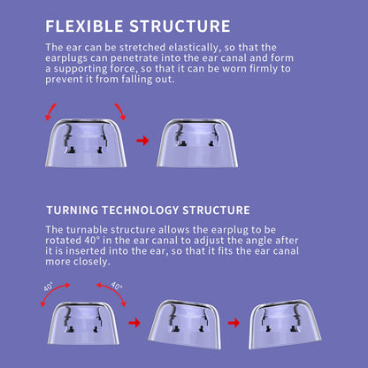 Feaulle - Latex H470 Silicone Eartips for TWS