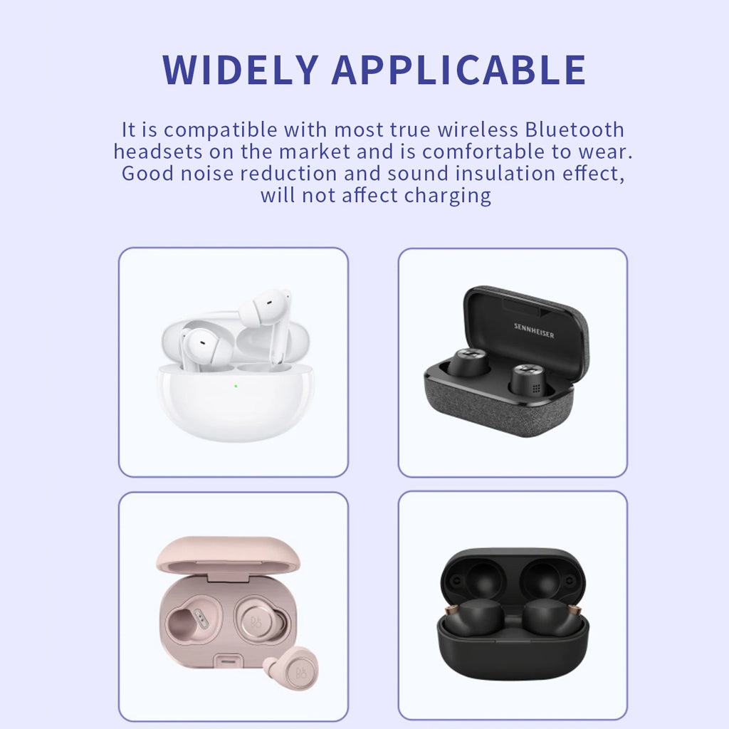 Feaulle - Latex H470 Silicone Eartips for TWS