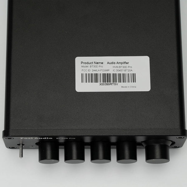 Fosi Audio - BT30D Pro Bluetooth Power Amplifier - 9