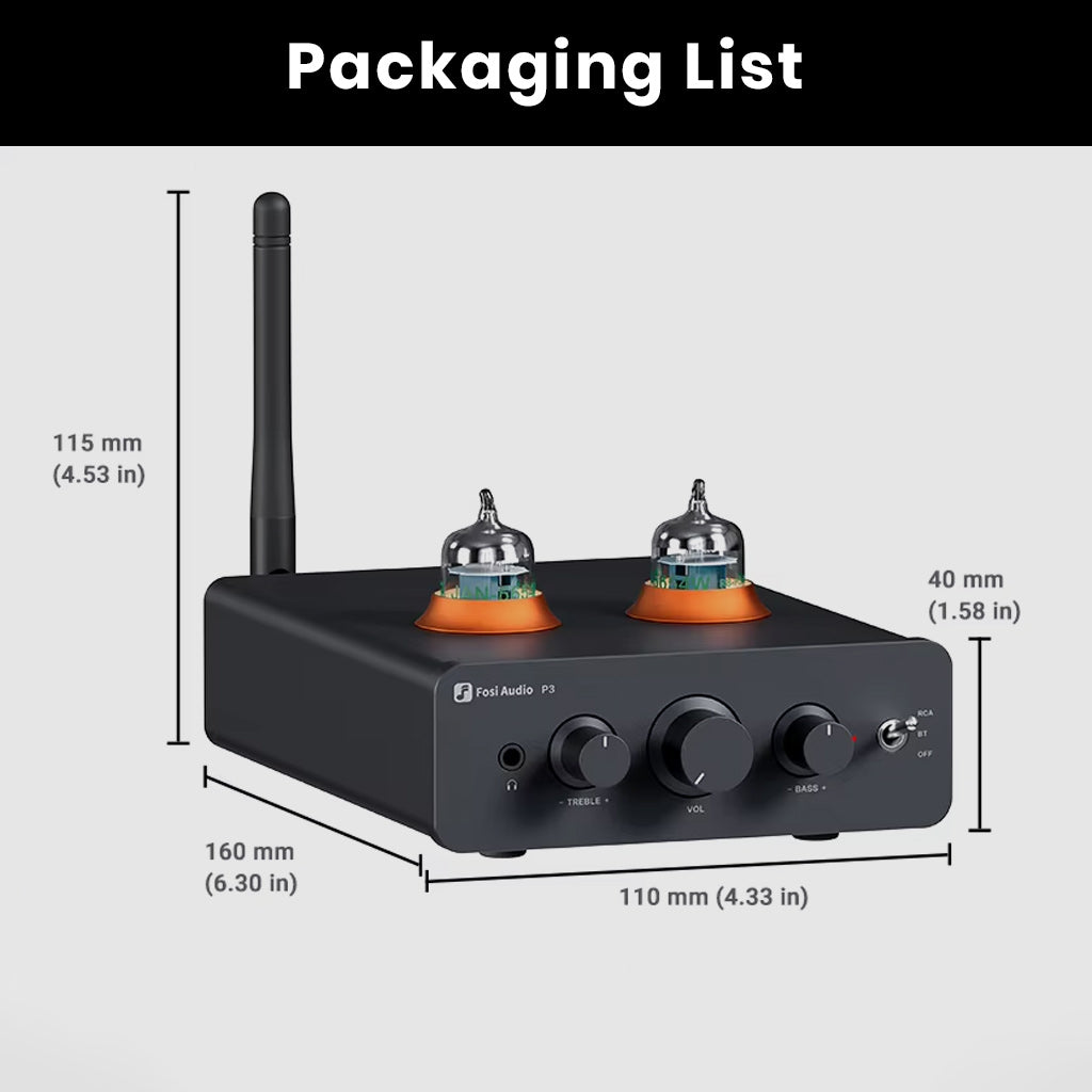 Fosi Audio P3 PreAmp Headphone Amplifier