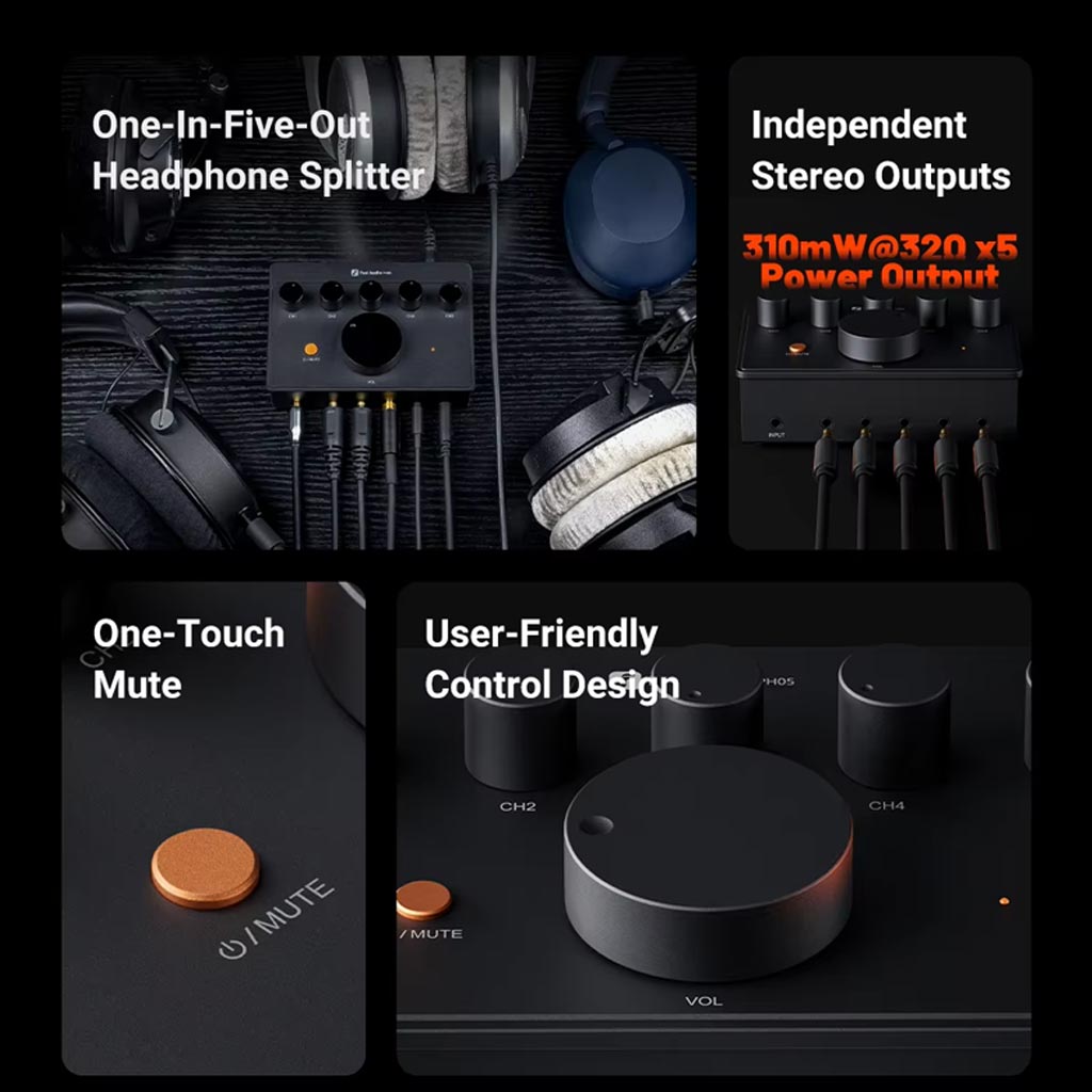 Fosi Audio PH05 Amplification Feature