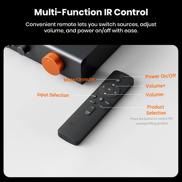 Fosi Audio – ZP3 Balanced Preamp Control Hub - 12