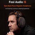 Fosi Audio i5 97mm Planar Magnetic Open Back Headphones - 2