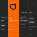 Fosi Audio i5 97mm Planar Magnetic Open Back Headphones - 15