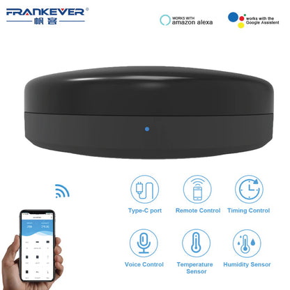 Concept-Kart-FrankEver-UFO-R6-IR-Smart-Remote-Controller-Black-11