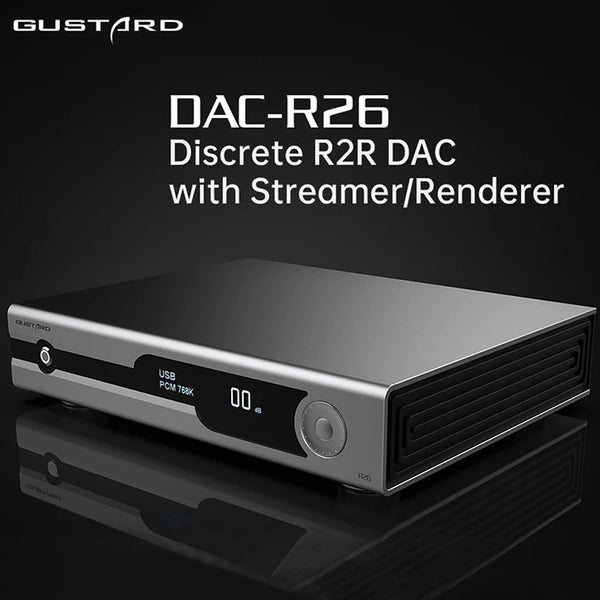 GUSTARD - R26 R2R DAC & Network Streamer - 2