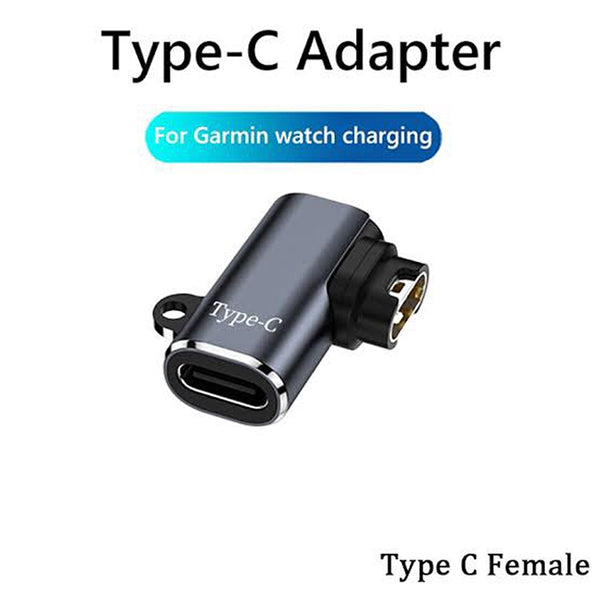 TECPHILE - Type C to Garmin Fenix Smartwatch Charging Adapter - 4