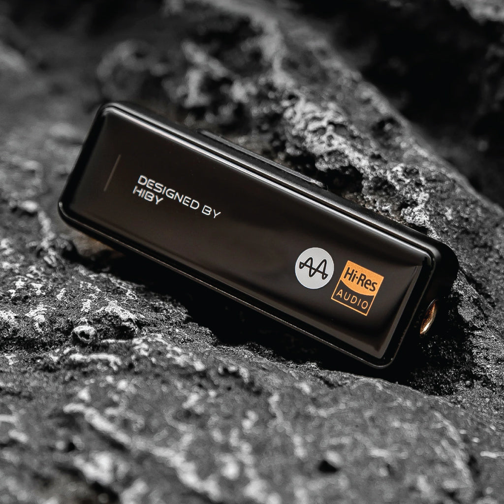 HiBy FC5 USB DAC Headphone Amplifier Black Hi-resolution