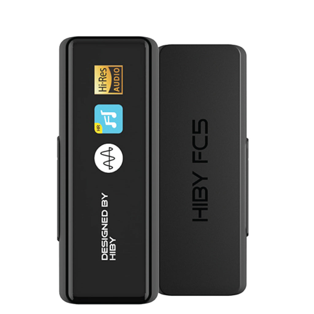 HiBy FC5 USB DAC Headphone Amplifier Black 05