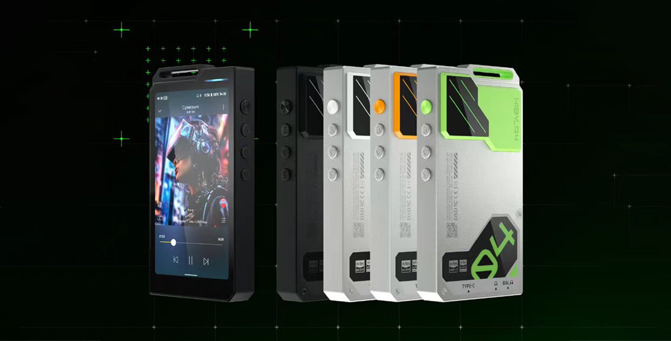 HiBy R4 Portable DAP with Four ES9018C2M DAC | Concept Kart