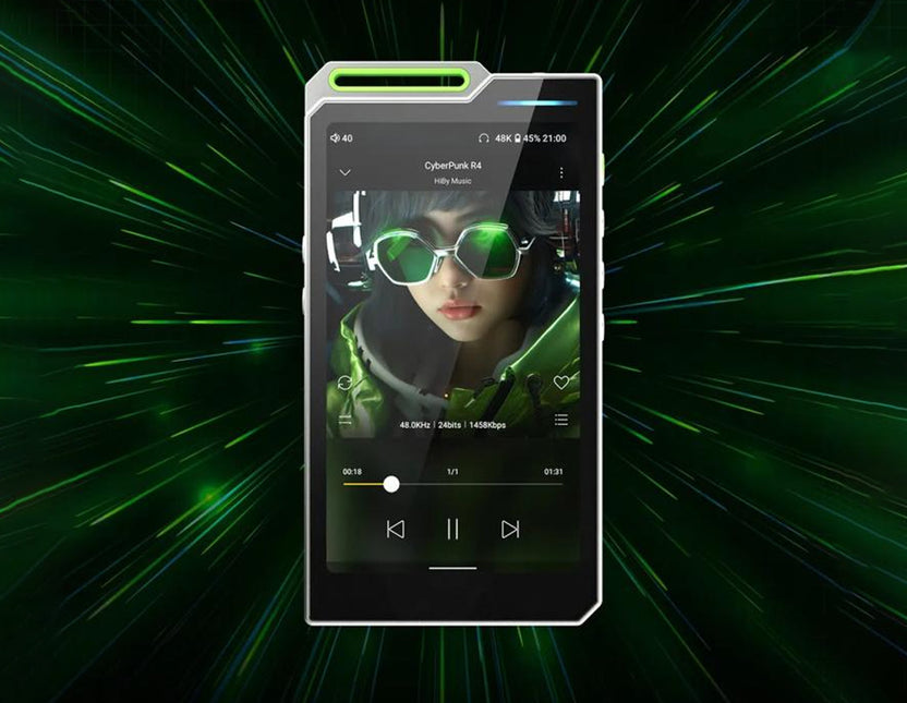 HiBy R4 Portable DAP with Four ES9018C2M DAC | Concept Kart