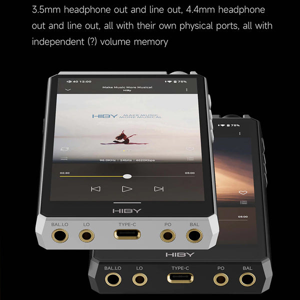 HiBy - R6 III (Gen 3) Hi-Res Portable Music Player - 13