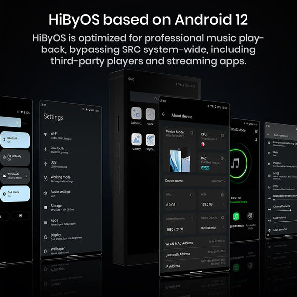 HiBy - R6 Pro Max Portable Music Player - 12