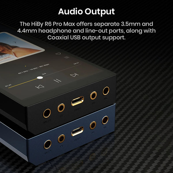 HiBy - R6 Pro Max Portable Music Player - 6