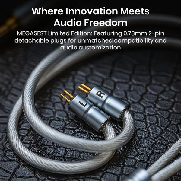 HiSenior - Mega5Est Bass + 1DD+2BA+2EST Tribrid Drivers IEM (Limited Edition) - 6