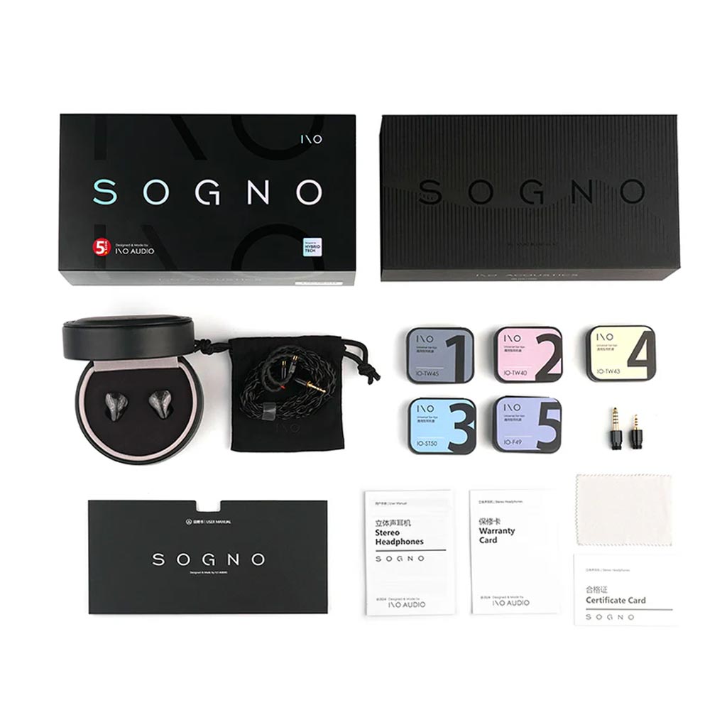I/O Audio SOGNO Hybrid Driver IEM – Concept Kart