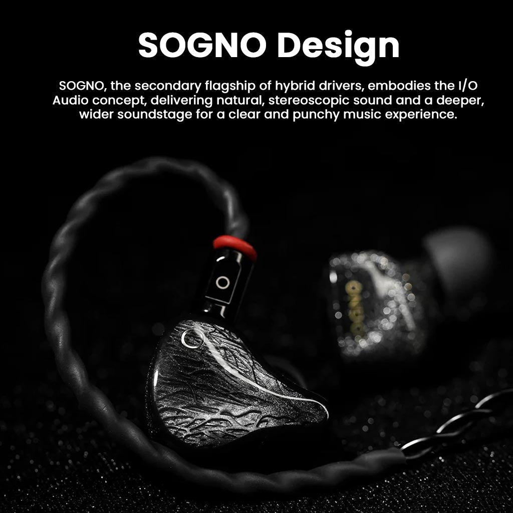 I/O Audio SOGNO Hybrid Driver IEM – Concept Kart