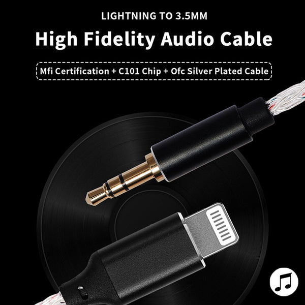 JCALLY - AUX08L Apple Audio Cable - 13