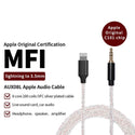 JCALLY - AUX08L Apple Audio Cable - 9