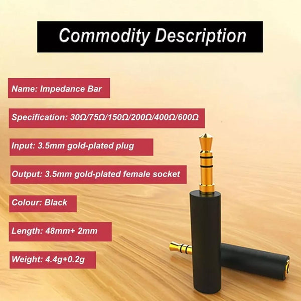 JCALLY - Impedance Plug for IEM - 63