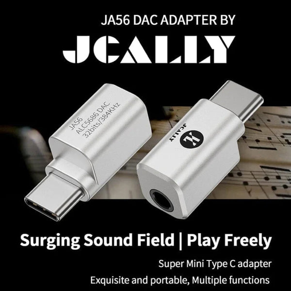 JCALLY - JA56 Type C Male to 3.5mm Female Audio Adapter - 8