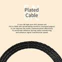 JCALLY - LT8 8 Core Upgrade Cable for IEMs - 7