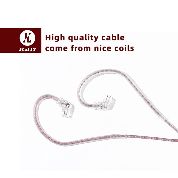 JCALLY - PJ2 Upgrade Cable for IEM With Mic - 28