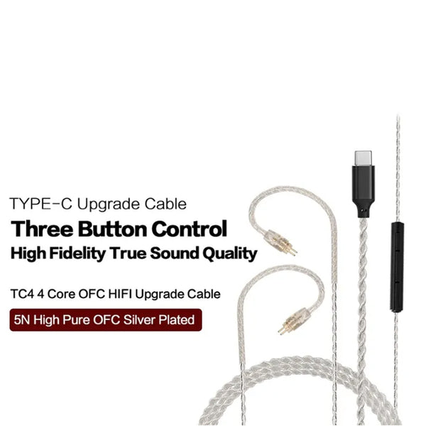JCALLY - TC4 Upgrade Cable for IEM - 6