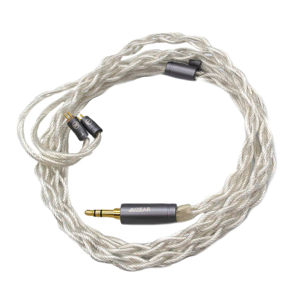 JUZEAR - Limpid OFC Silver Plated Upgrade Cable for IEM - 1
