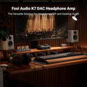 Fosi Audio K7 Desktop DAC & Headphone Amplifier - 2
