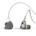 KBEAR Lark Wired with Mic Earphones 2 Pin 1BA 1DD(Demo Unit) - 6