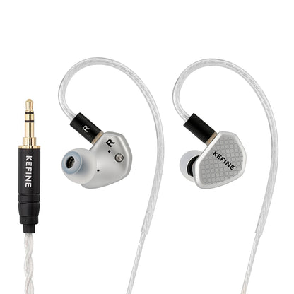 KEFINE - Klean SV In-Ear Monitor with 3.5mm single-ended plug and ergonomic design for high-fidelity portable audio performance.