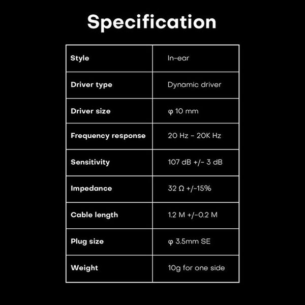 KEFINE - Klean SV 10mm Dynamic Driver In-Ear Monitor - 7