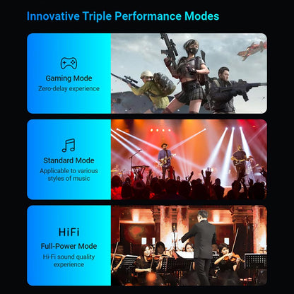 Concept Kart KZAE01 True Wireless Bluetooth Adapter for IEMs Triple Performance Modes