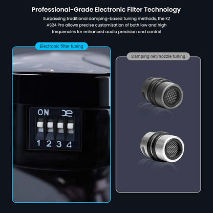 KZ AS24 Pro 24 BA's IEM Filter
